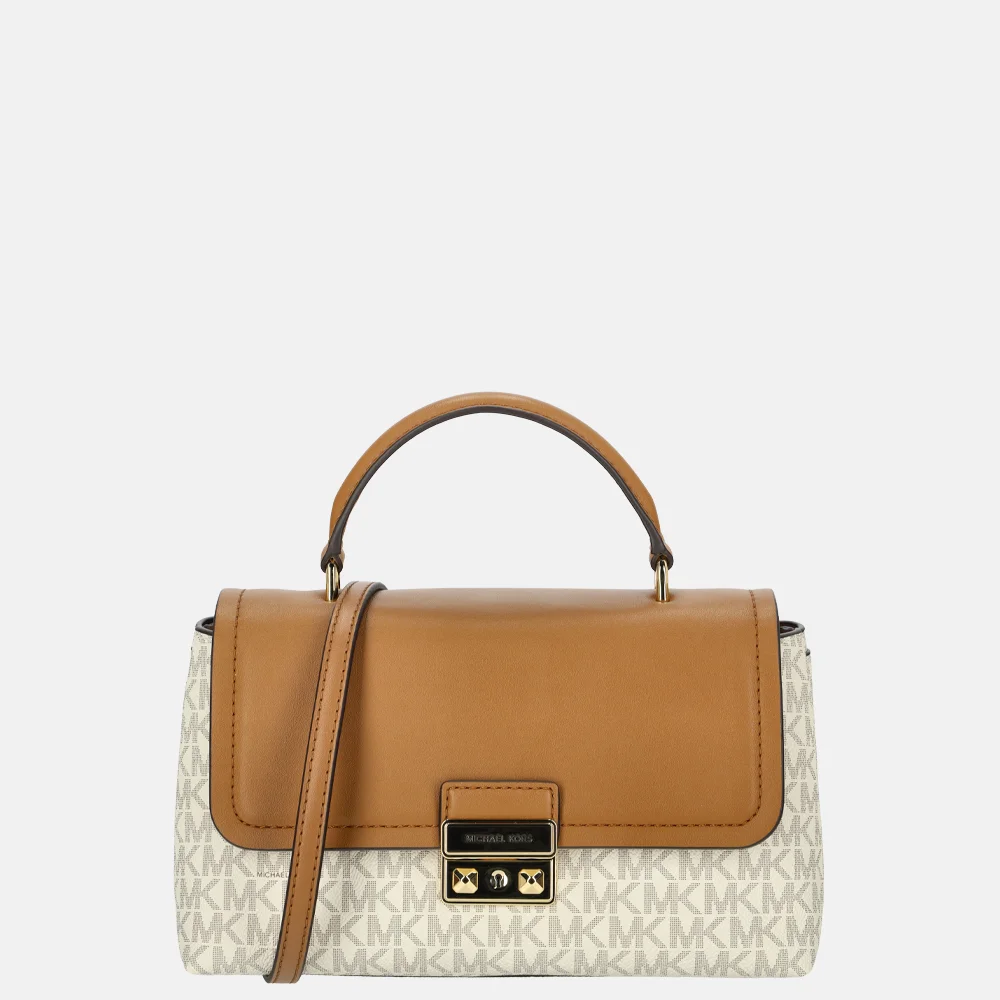 Michael Kors Tribeca schoudertas beige